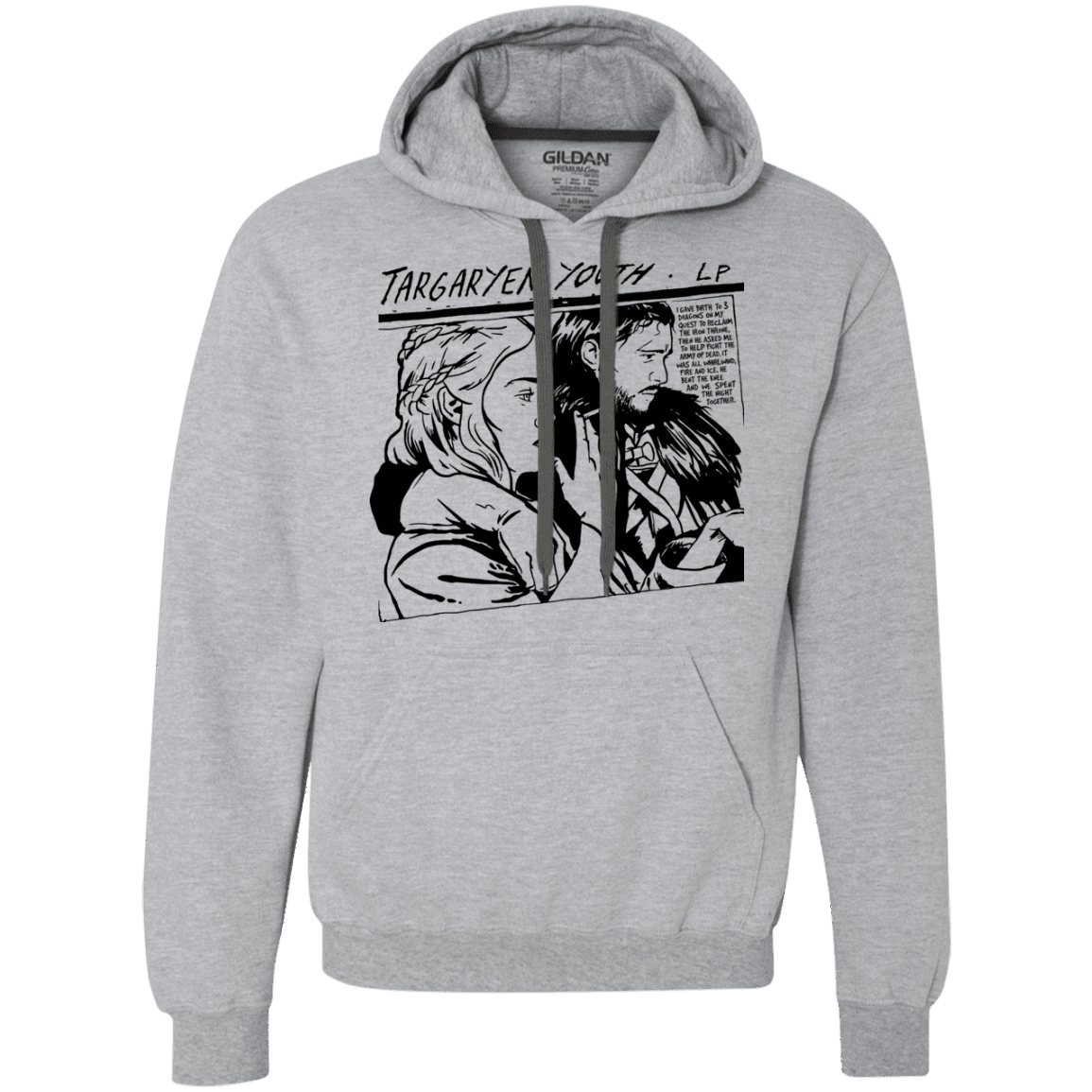 Sweatshirts Sport Grey / S Targaryen Youth Premium Fleece Hoodie