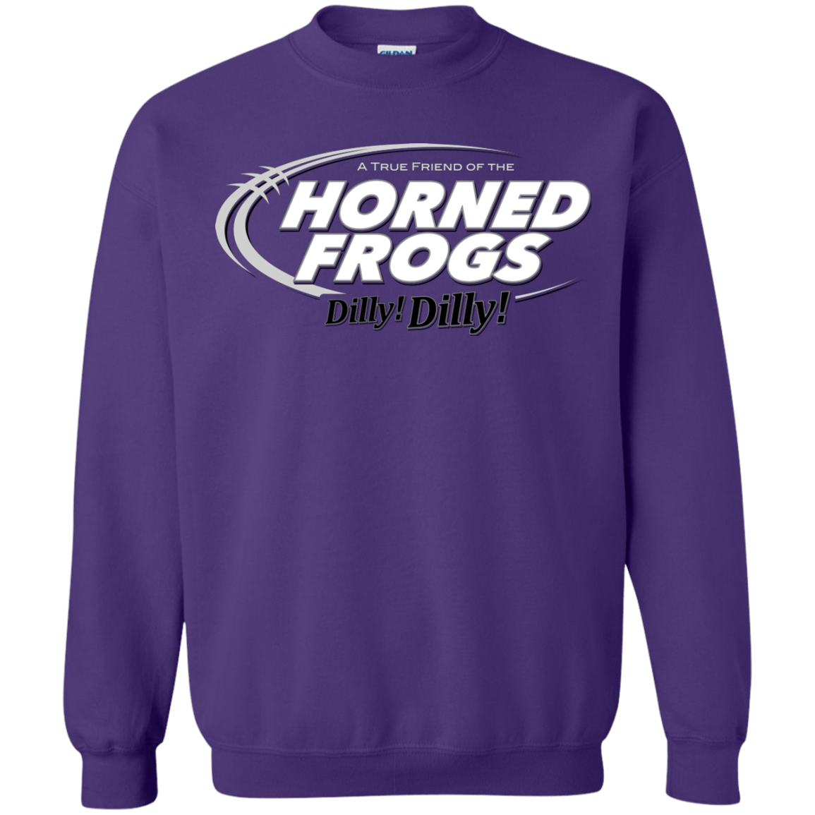 Sweatshirts Purple / Small TCU Dilly Dilly Crewneck Sweatshirt
