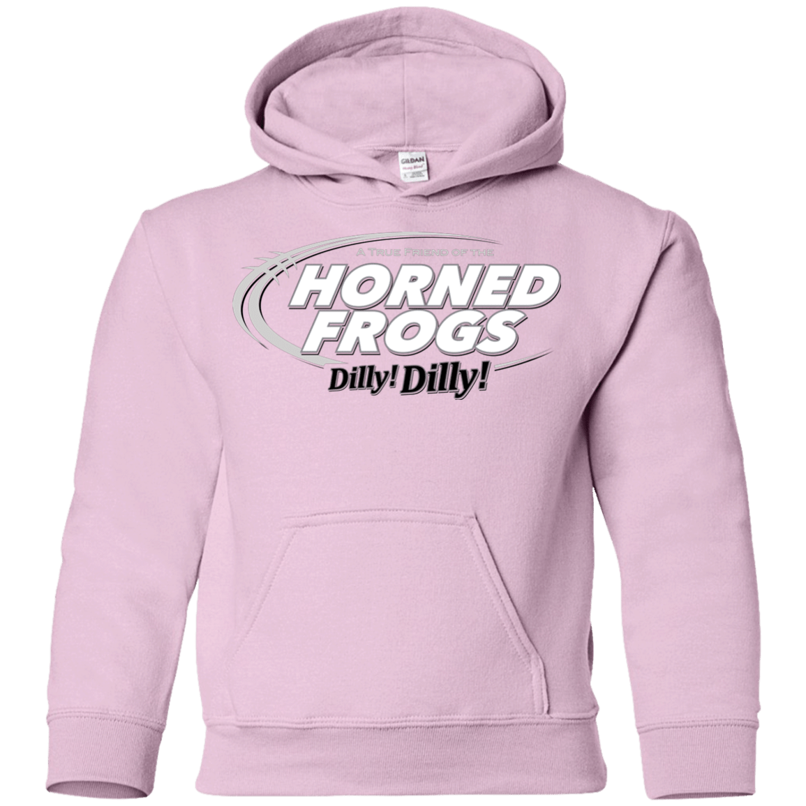 Sweatshirts Light Pink / YS TCU Dilly Dilly Youth Hoodie