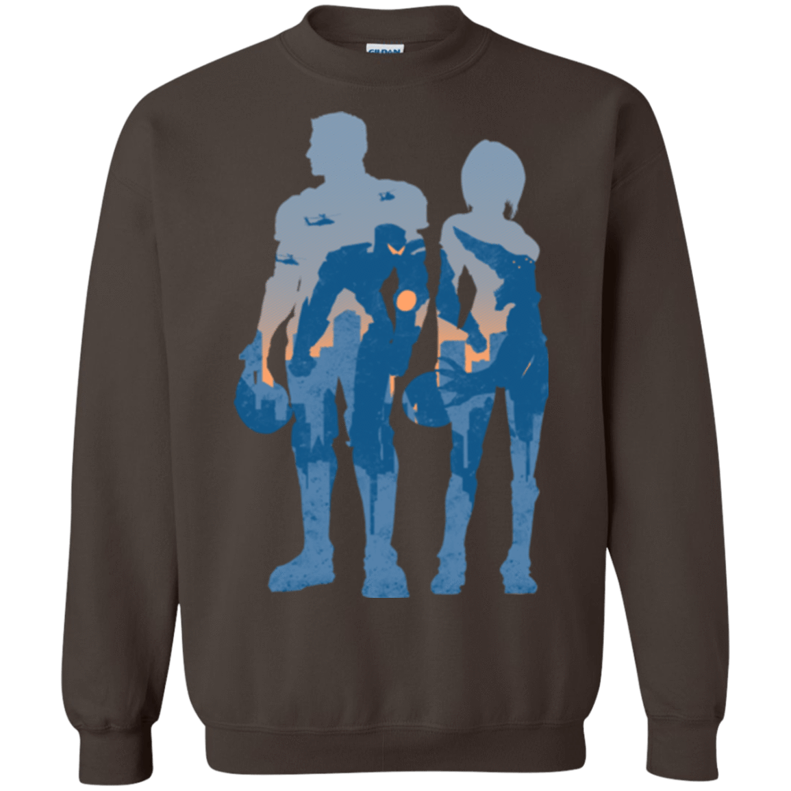 Sweatshirts Dark Chocolate / Small Team danger Crewneck Sweatshirt