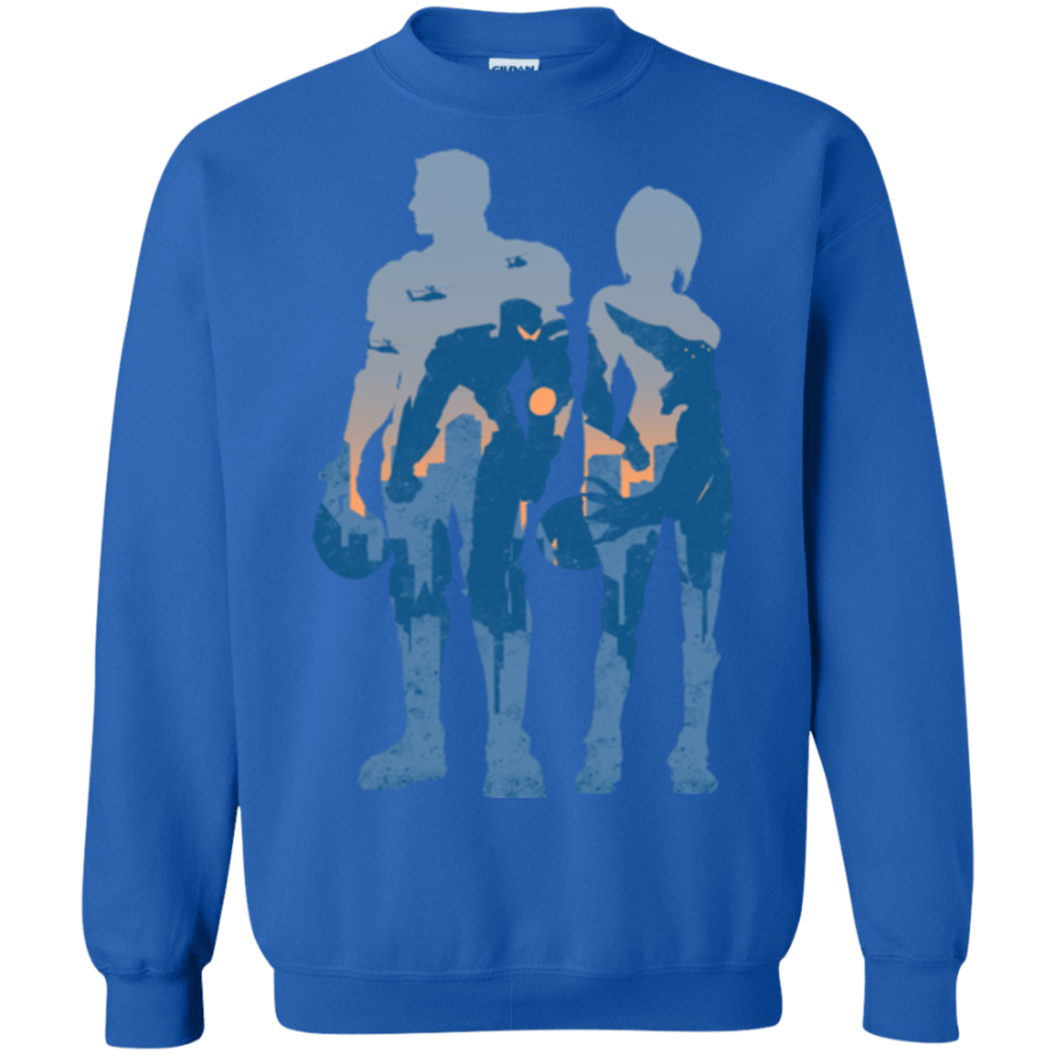 Sweatshirts Royal / Small Team danger Crewneck Sweatshirt