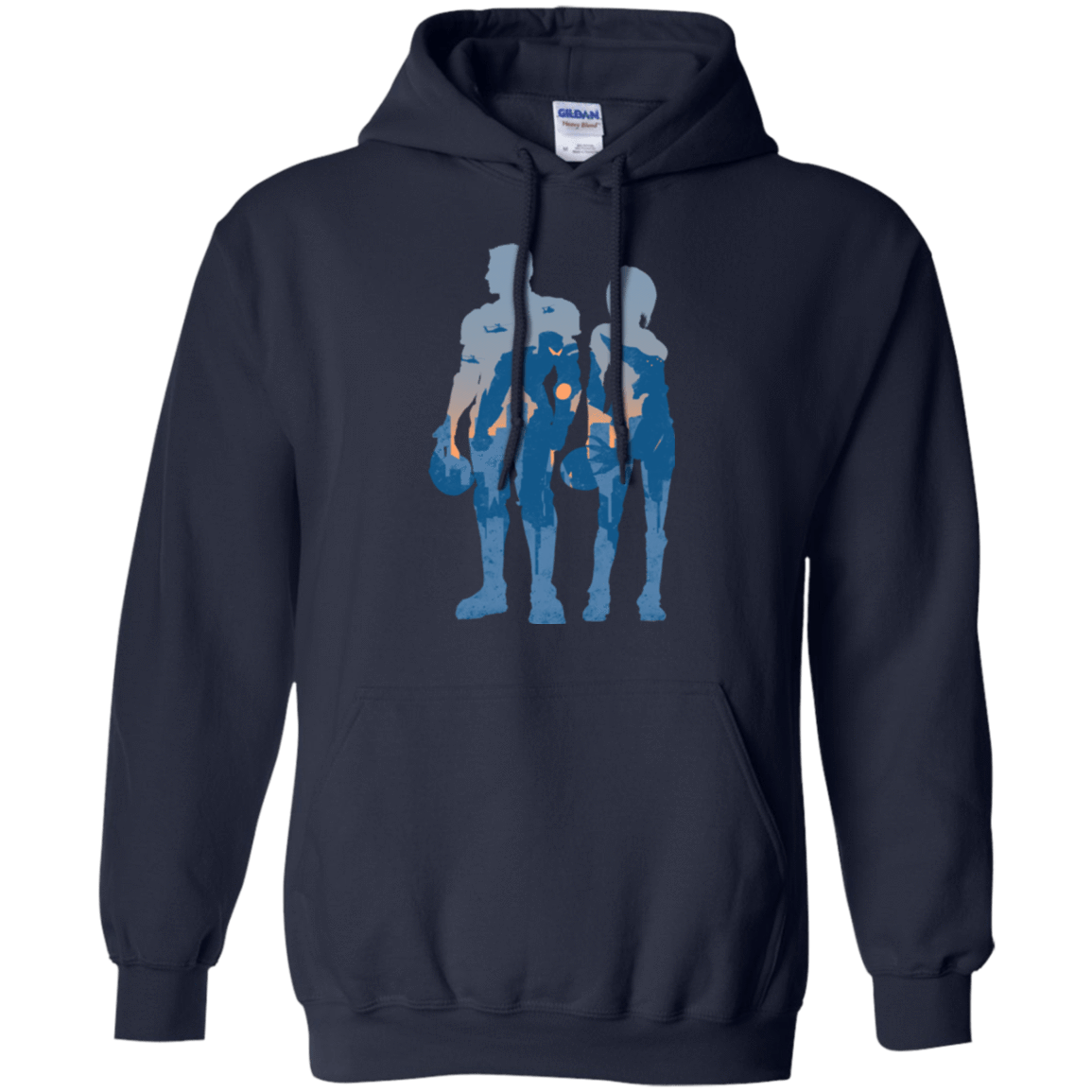 Sweatshirts Navy / Small Team danger Pullover Hoodie