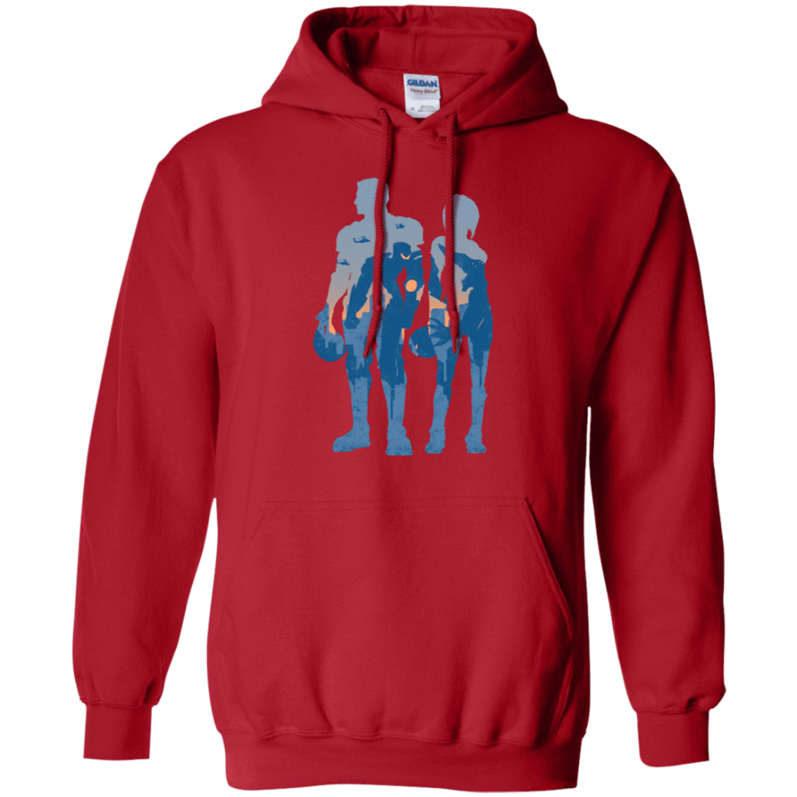 Sweatshirts Red / Small Team danger Pullover Hoodie
