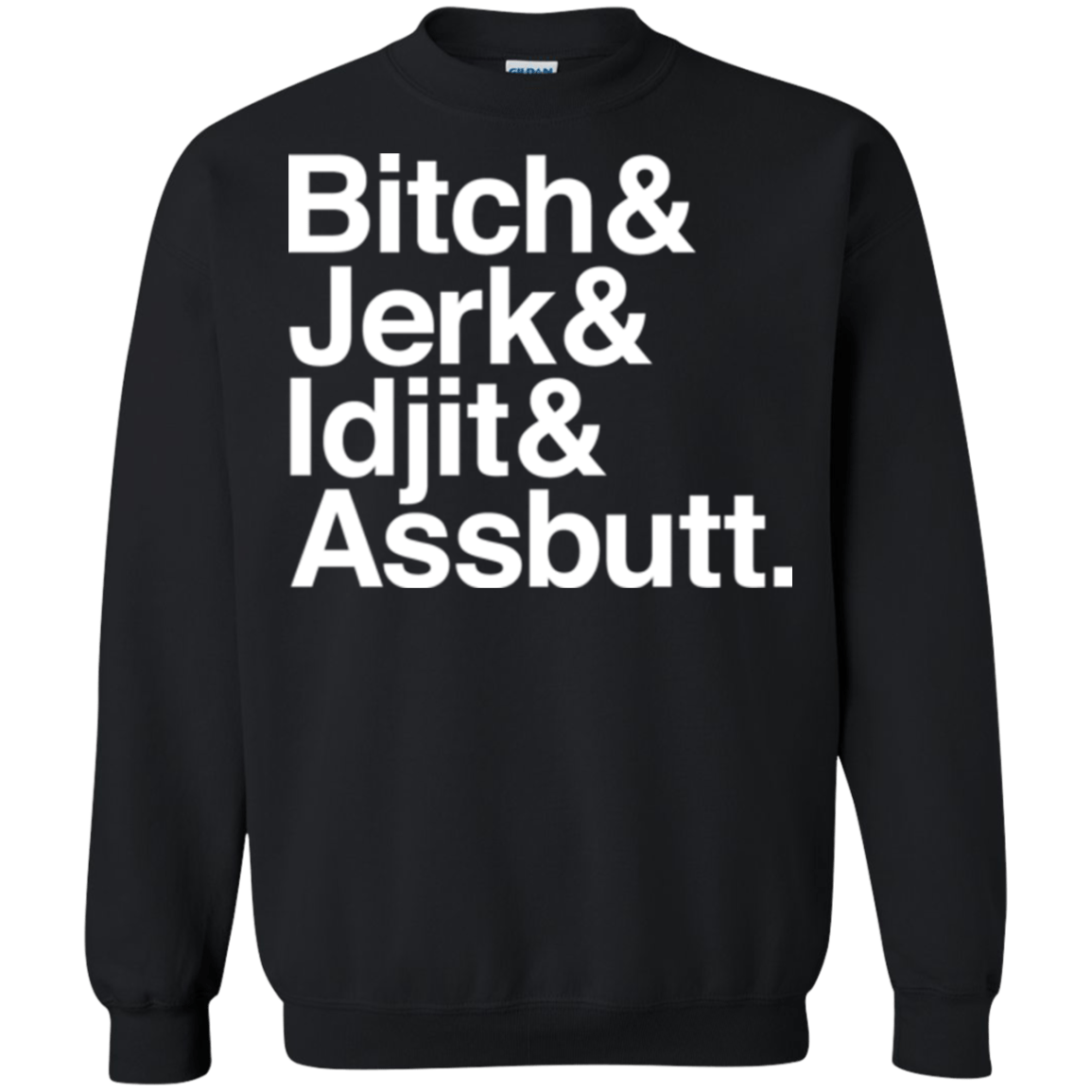 Sweatshirts Black / Small Team Free Will Helvetica Crewneck Sweatshirt