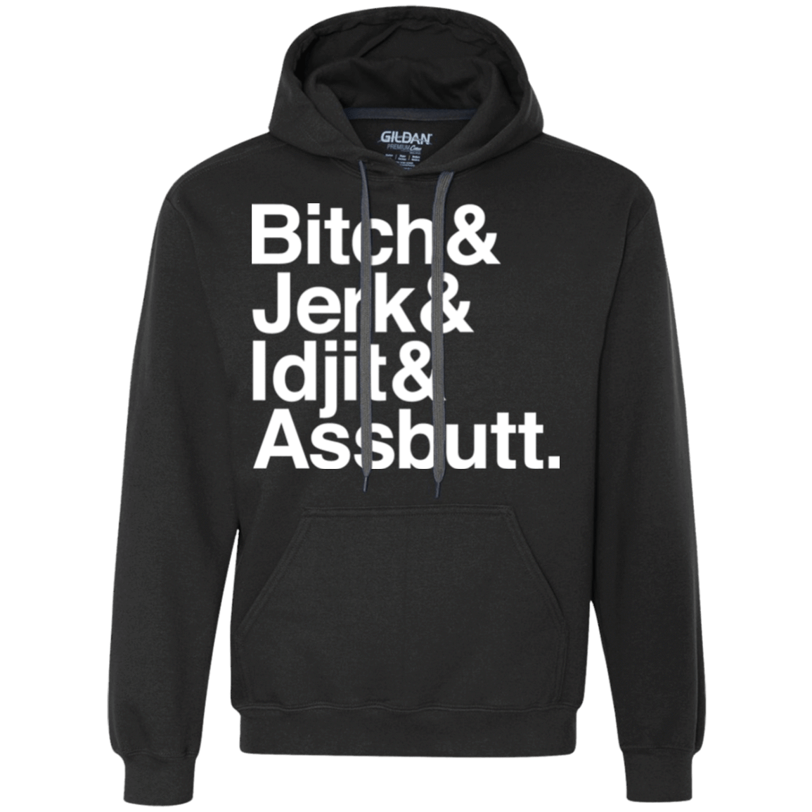 Sweatshirts Black / Small Team Free Will Helvetica Premium Fleece Hoodie