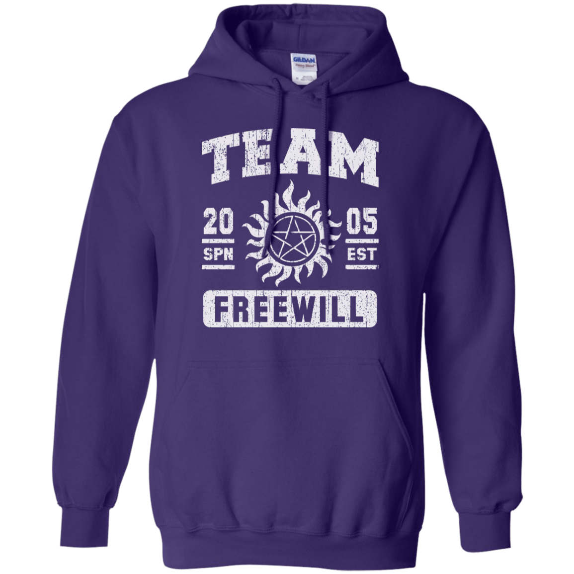 Sweatshirts Purple / S Team Freewill Pullover Hoodie