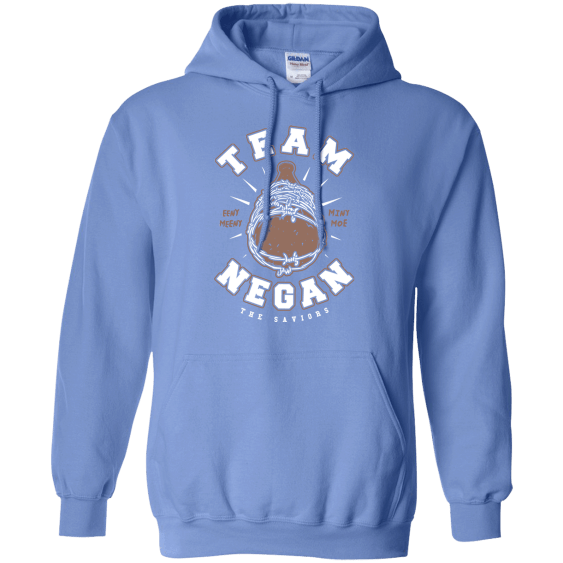Sweatshirts Carolina Blue / Small Team Negan Pullover Hoodie