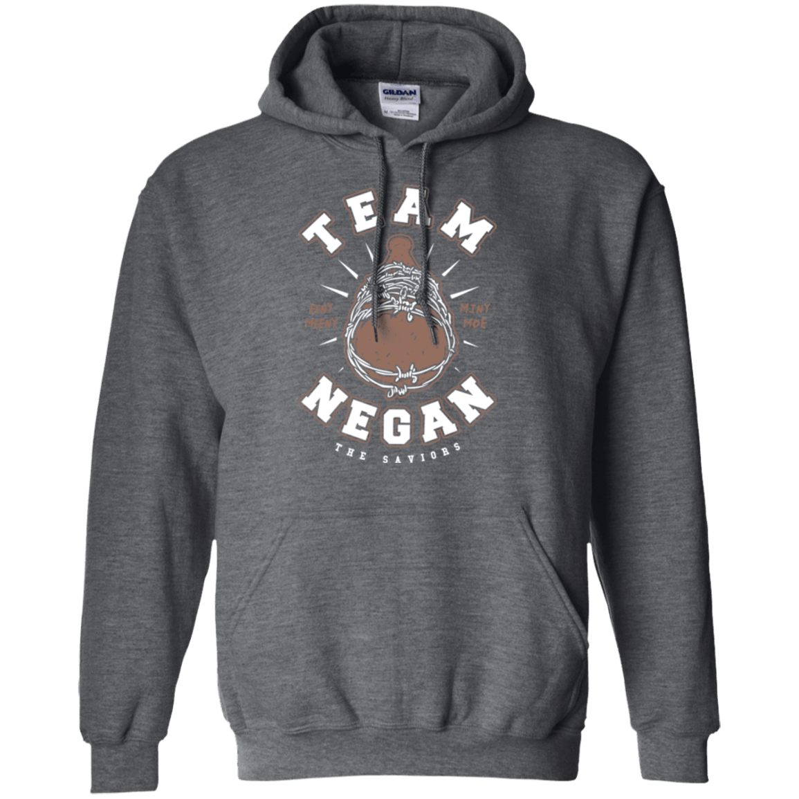 Sweatshirts Dark Heather / Small Team Negan Pullover Hoodie