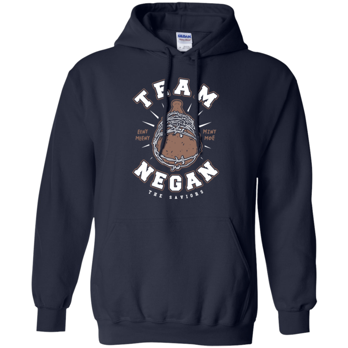 Sweatshirts Navy / Small Team Negan Pullover Hoodie