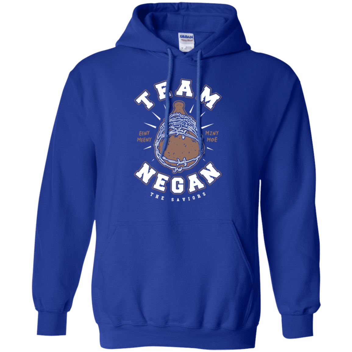 Sweatshirts Royal / Small Team Negan Pullover Hoodie
