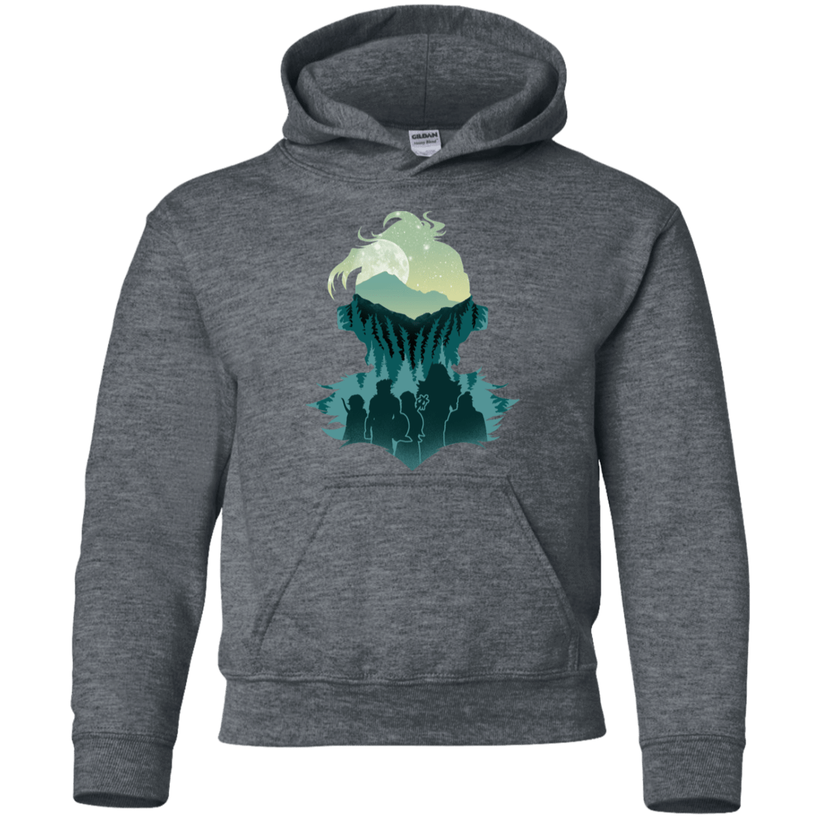 Sweatshirts Dark Heather / YS Team Slayer Youth Hoodie