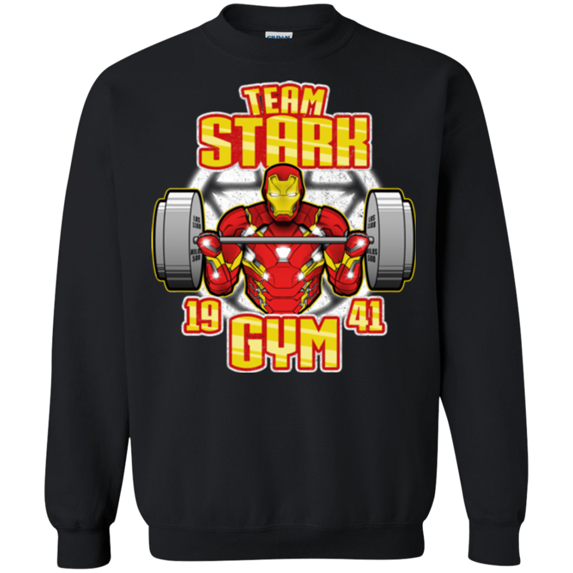 Sweatshirts Black / Small Team Stark Gym Crewneck Sweatshirt