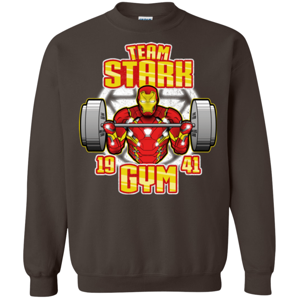 Sweatshirts Dark Chocolate / Small Team Stark Gym Crewneck Sweatshirt