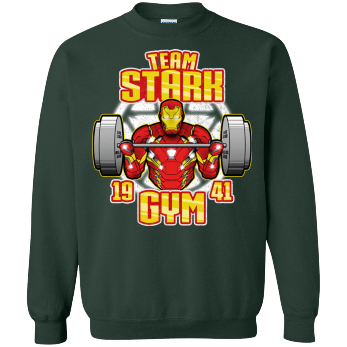 Sweatshirts Forest Green / Small Team Stark Gym Crewneck Sweatshirt