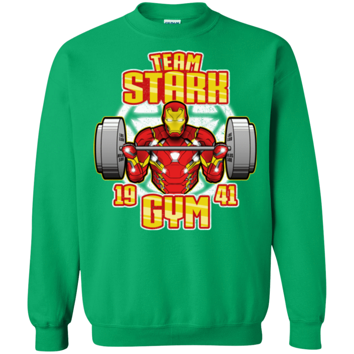 Sweatshirts Irish Green / Small Team Stark Gym Crewneck Sweatshirt