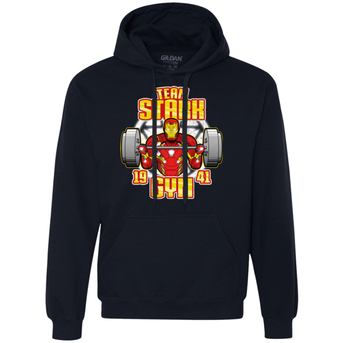 Sweatshirts Navy / Small Team Stark Gym Premium Fleece Hoodie