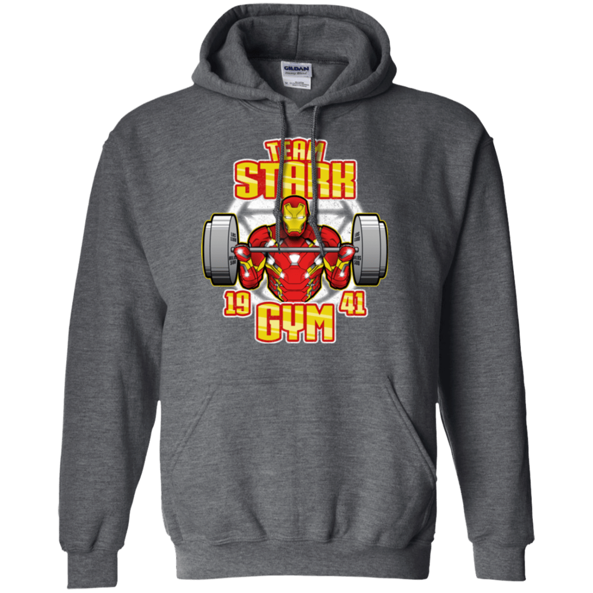 Sweatshirts Dark Heather / Small Team Stark Gym Pullover Hoodie