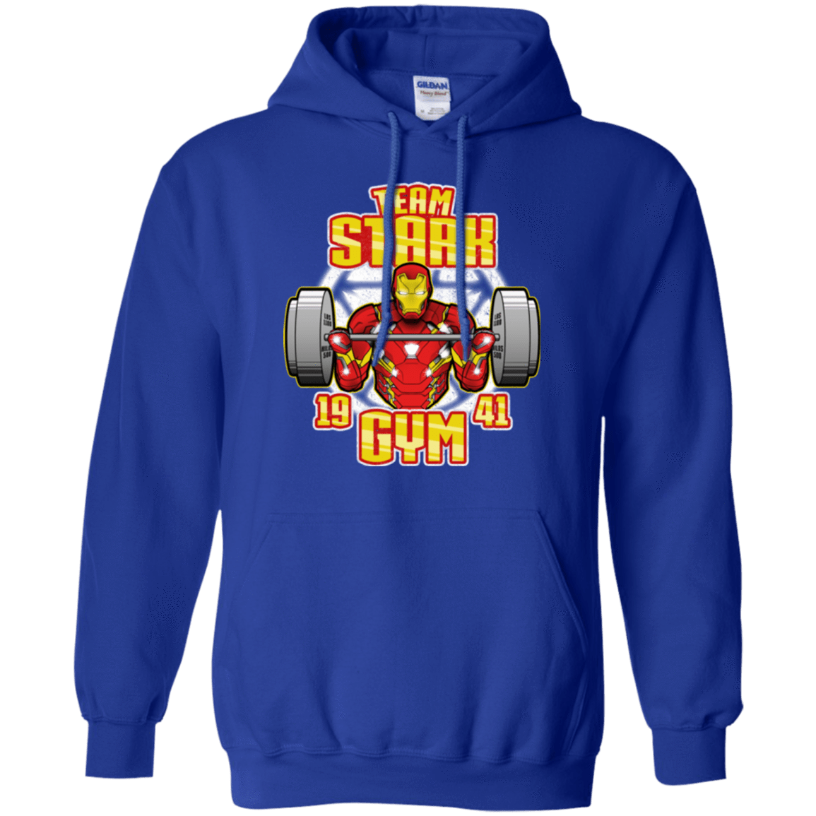 Sweatshirts Royal / Small Team Stark Gym Pullover Hoodie