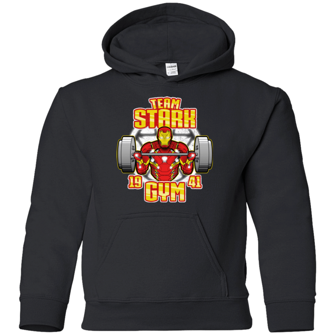 Sweatshirts Black / YS Team Stark Gym Youth Hoodie