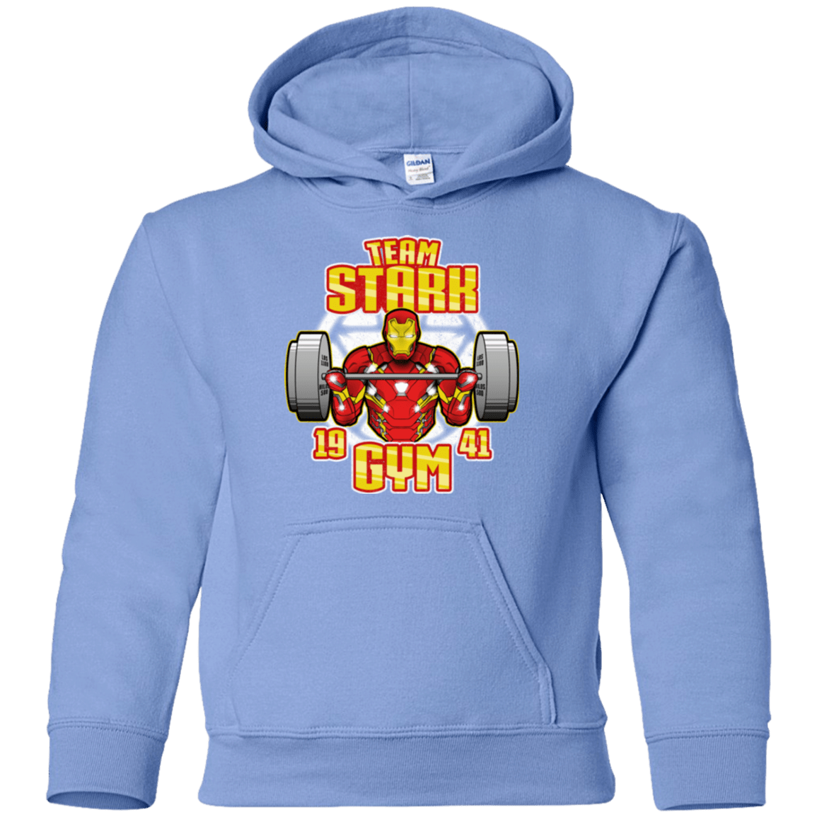Sweatshirts Carolina Blue / YS Team Stark Gym Youth Hoodie