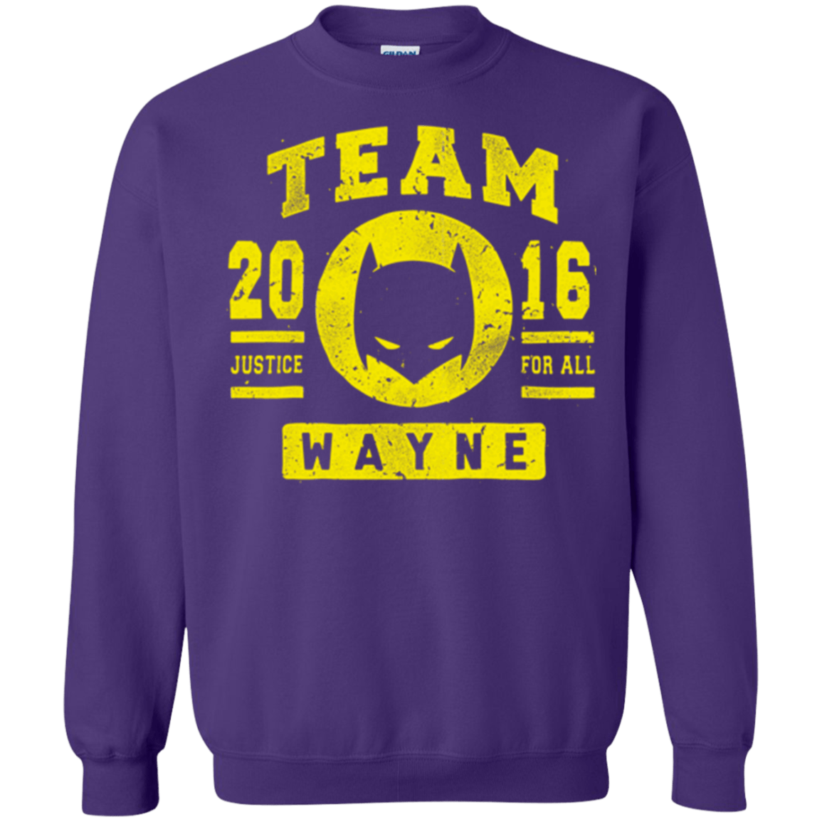 Sweatshirts Purple / Small TEAM WAYNE Crewneck Sweatshirt