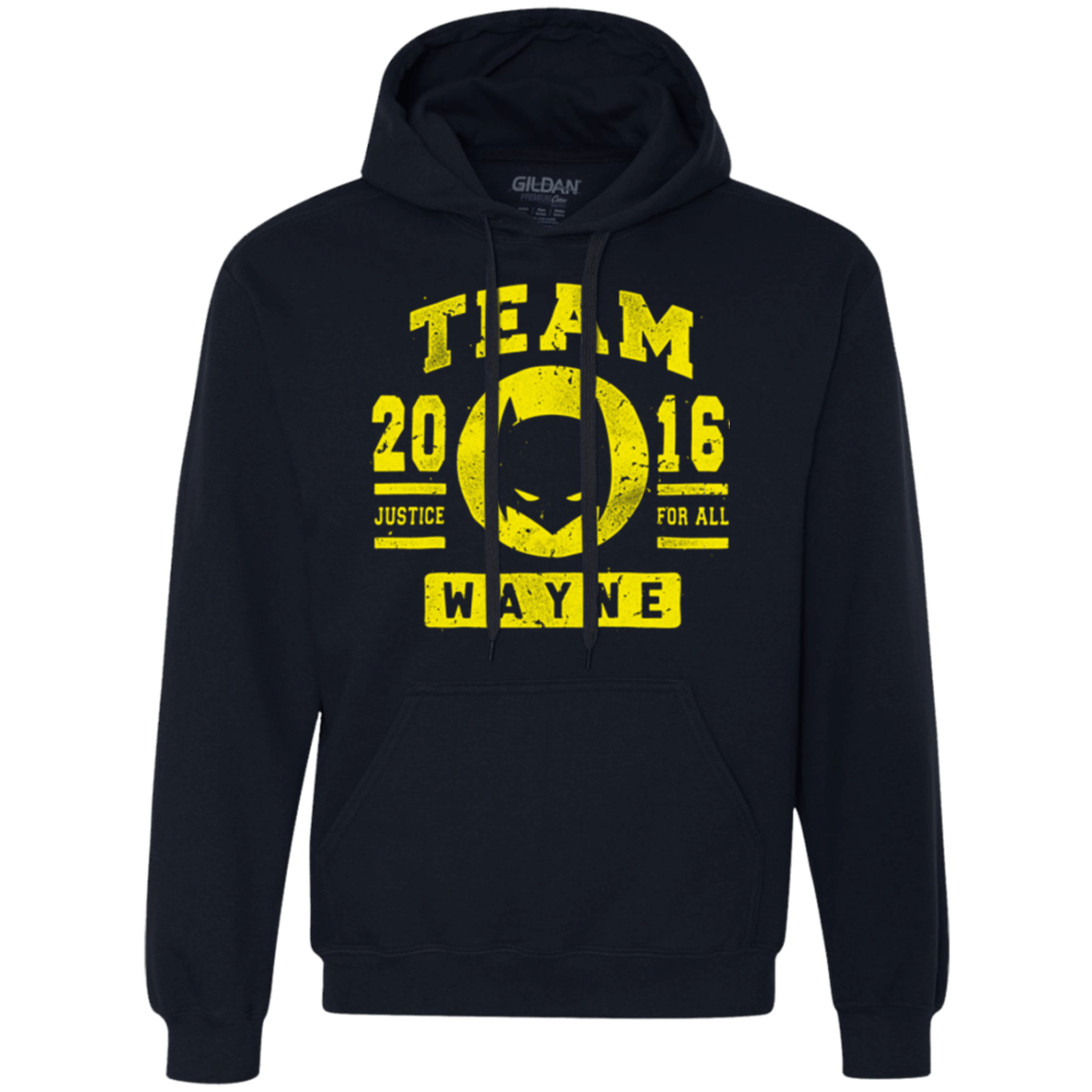Sweatshirts Navy / Small TEAM WAYNE Premium Fleece Hoodie