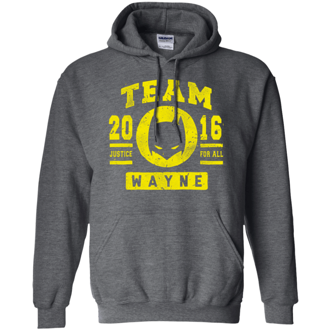 Sweatshirts Dark Heather / Small TEAM WAYNE Pullover Hoodie