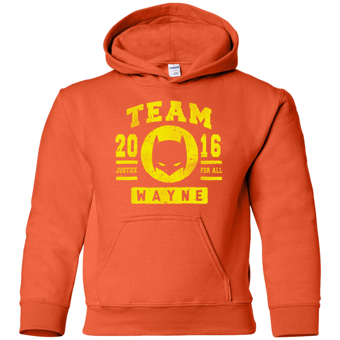 Sweatshirts Orange / YS TEAM WAYNE Youth Hoodie