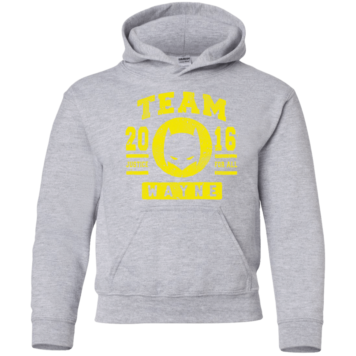 Sweatshirts Sport Grey / YS TEAM WAYNE Youth Hoodie