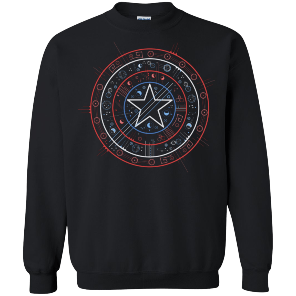 Sweatshirts Black / Small Tech America Crewneck Sweatshirt