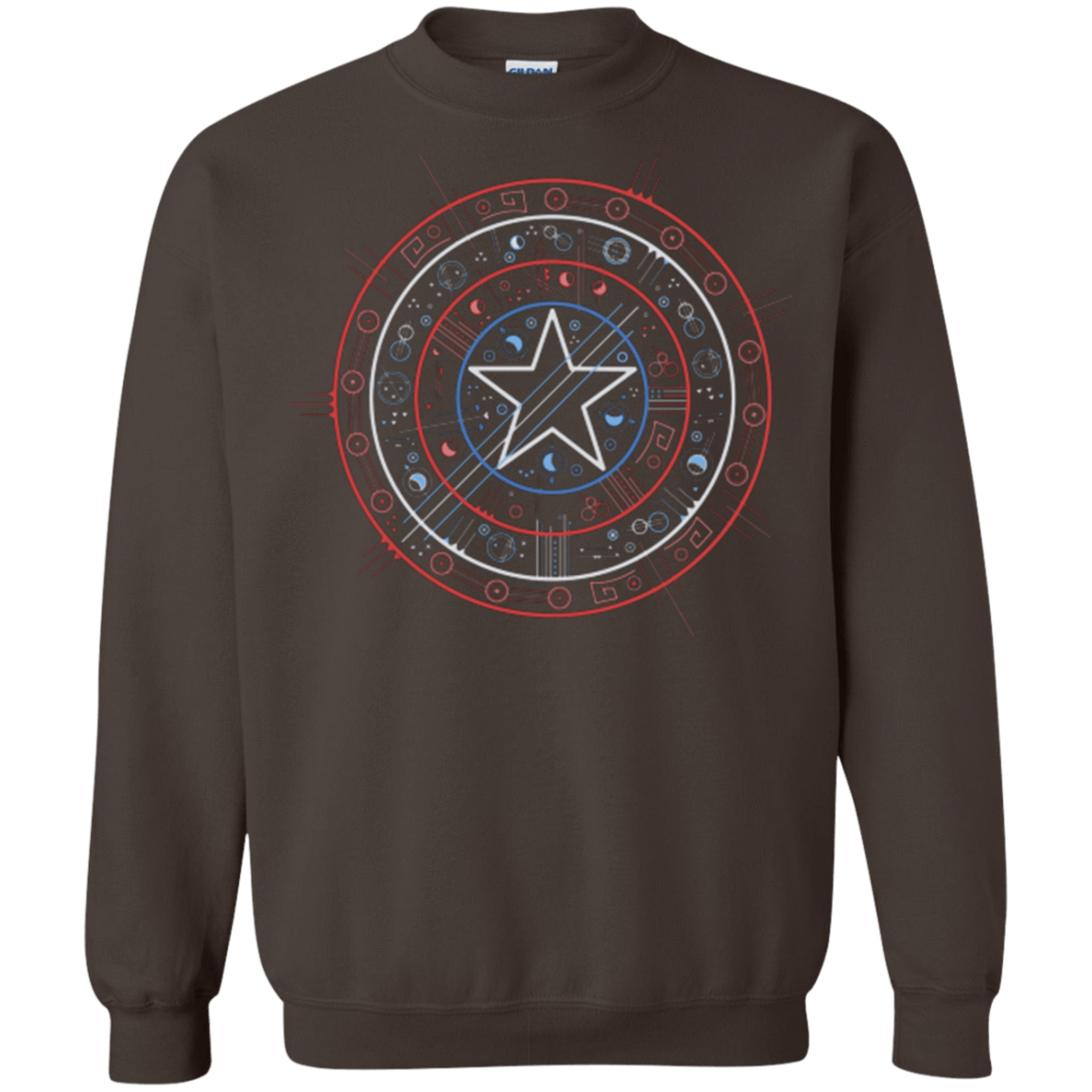 Sweatshirts Dark Chocolate / Small Tech America Crewneck Sweatshirt