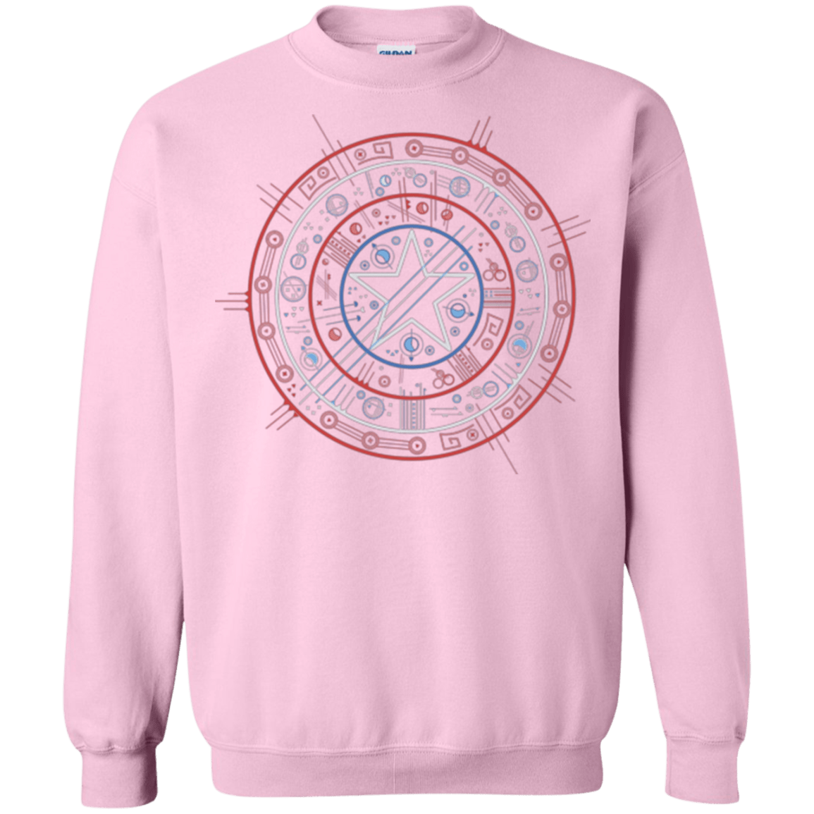 Sweatshirts Light Pink / Small Tech America Crewneck Sweatshirt