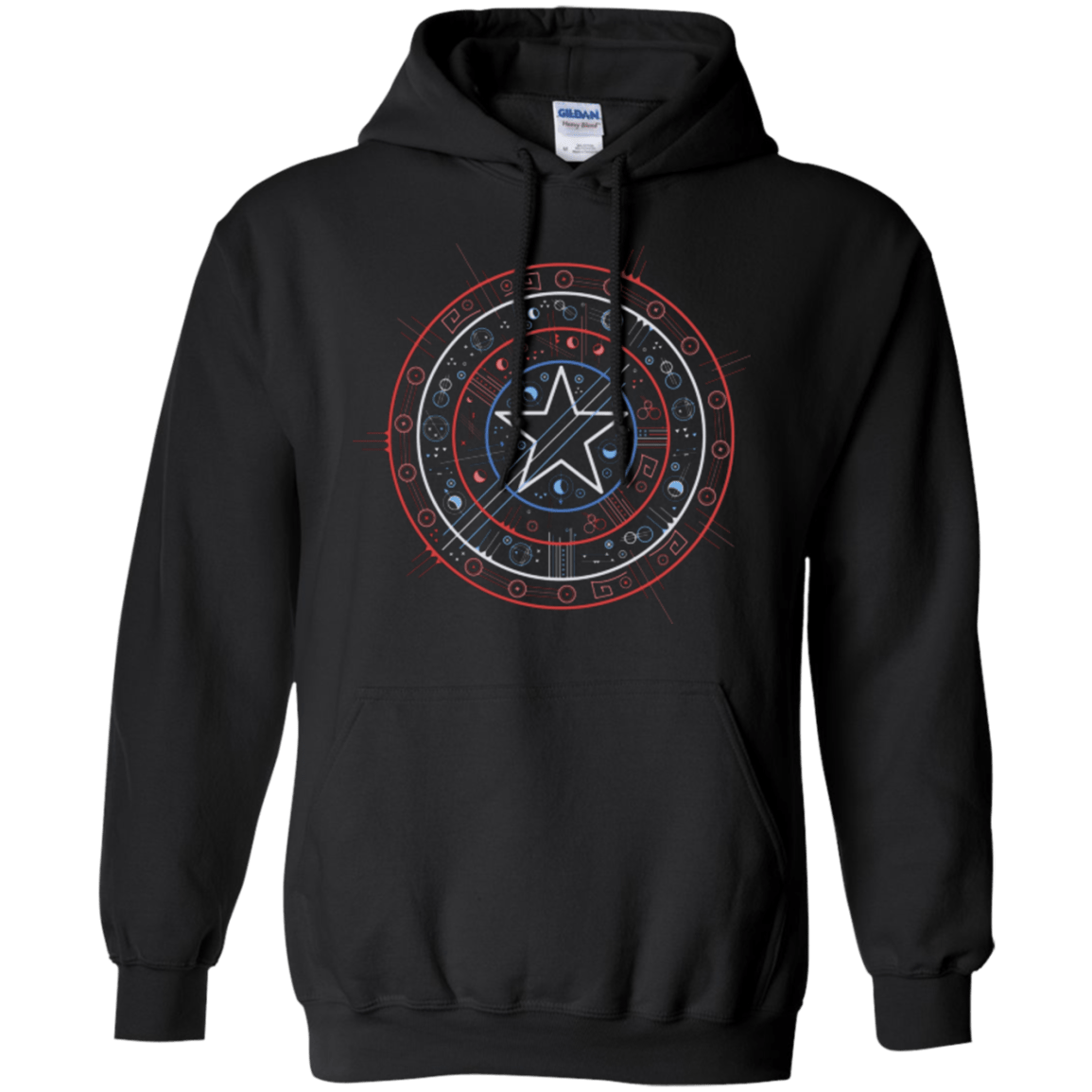 Sweatshirts Black / Small Tech America Pullover Hoodie