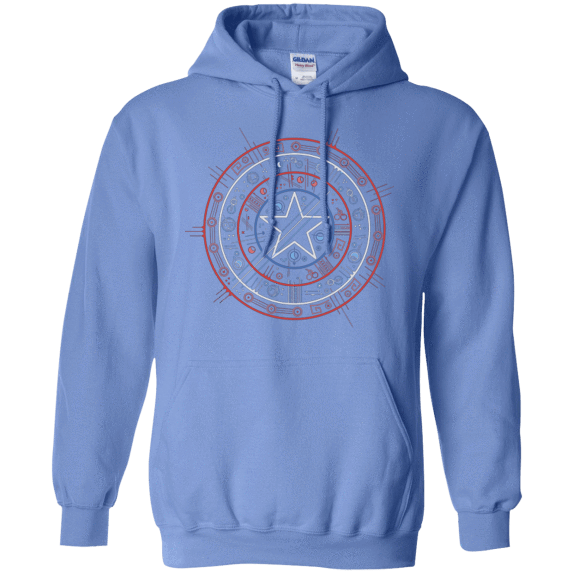 Sweatshirts Carolina Blue / Small Tech America Pullover Hoodie