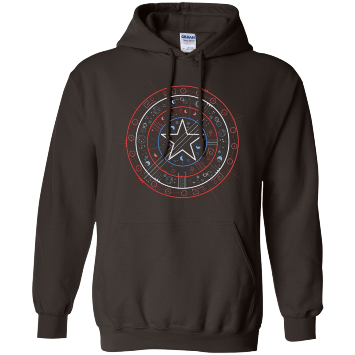 Sweatshirts Dark Chocolate / Small Tech America Pullover Hoodie