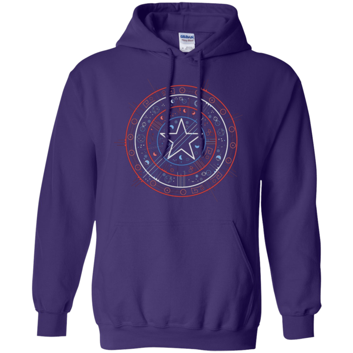 Sweatshirts Purple / Small Tech America Pullover Hoodie