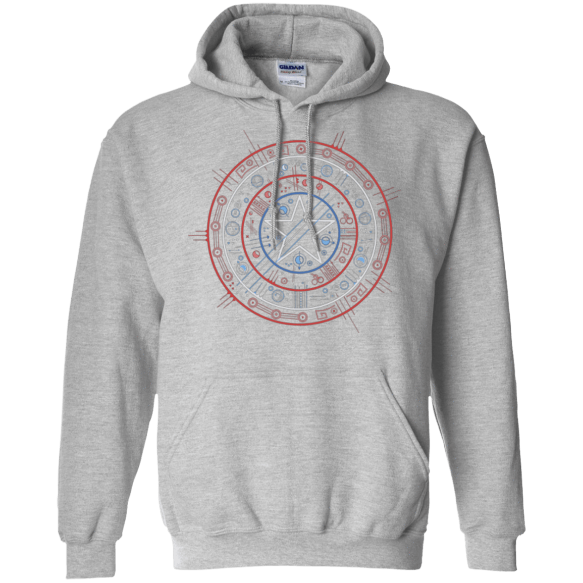 Sweatshirts Sport Grey / Small Tech America Pullover Hoodie