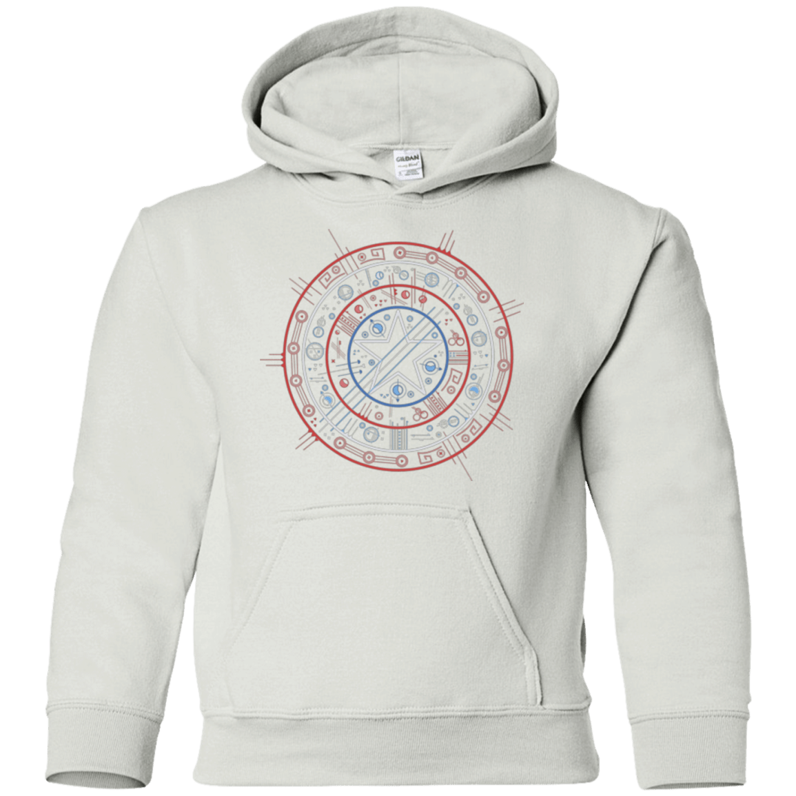 Sweatshirts White / YS Tech America Youth Hoodie