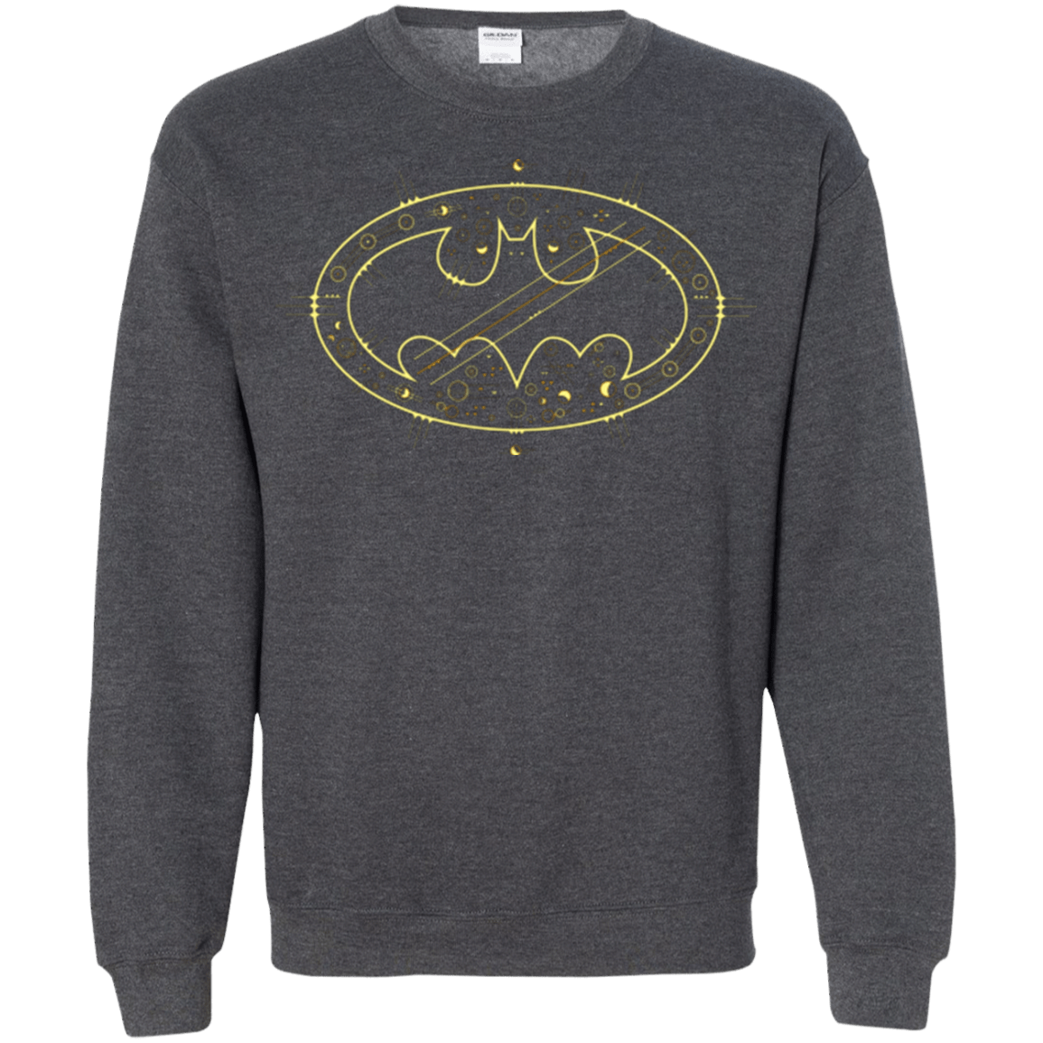 Sweatshirts Dark Heather / Small Tech bat Crewneck Sweatshirt