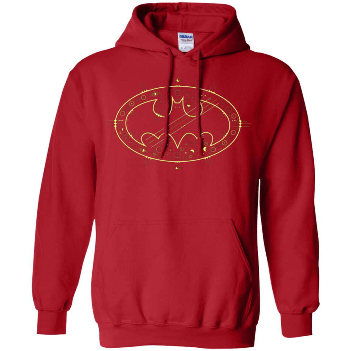 Sweatshirts Red / Small Tech bat Pullover Hoodie