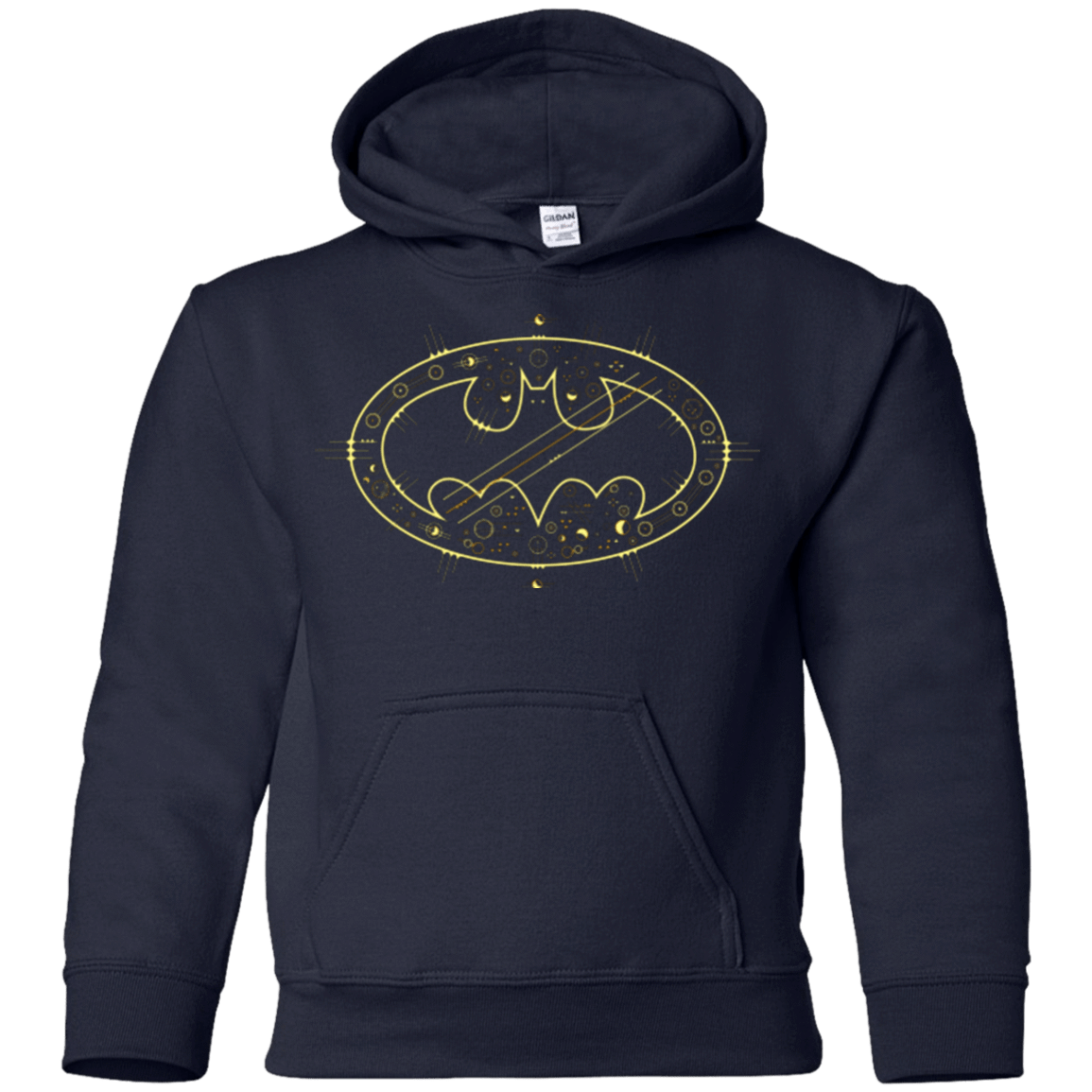 Sweatshirts Navy / YS Tech bat Youth Hoodie