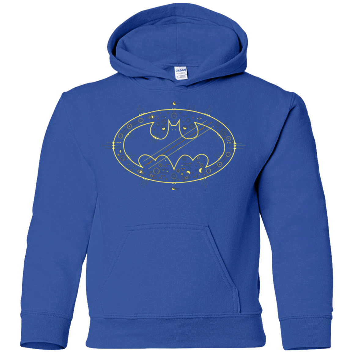 Sweatshirts Royal / YS Tech bat Youth Hoodie