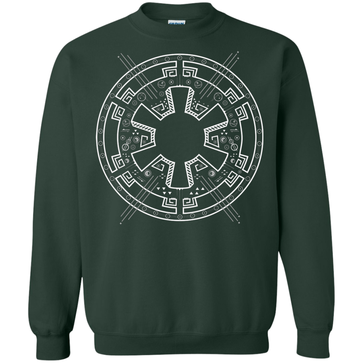 Sweatshirts Forest Green / S Tech empire Crewneck Sweatshirt