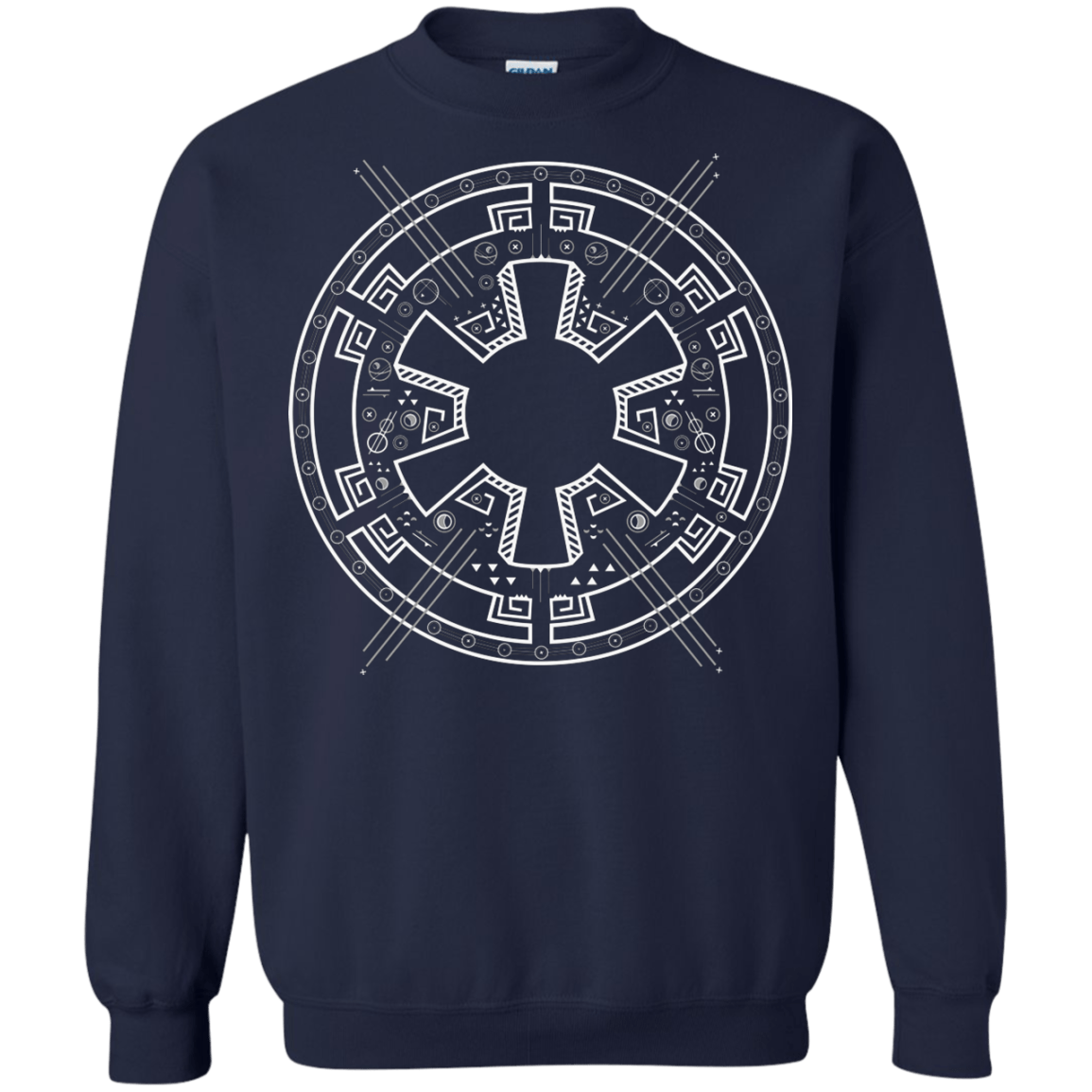 Sweatshirts Navy / S Tech empire Crewneck Sweatshirt
