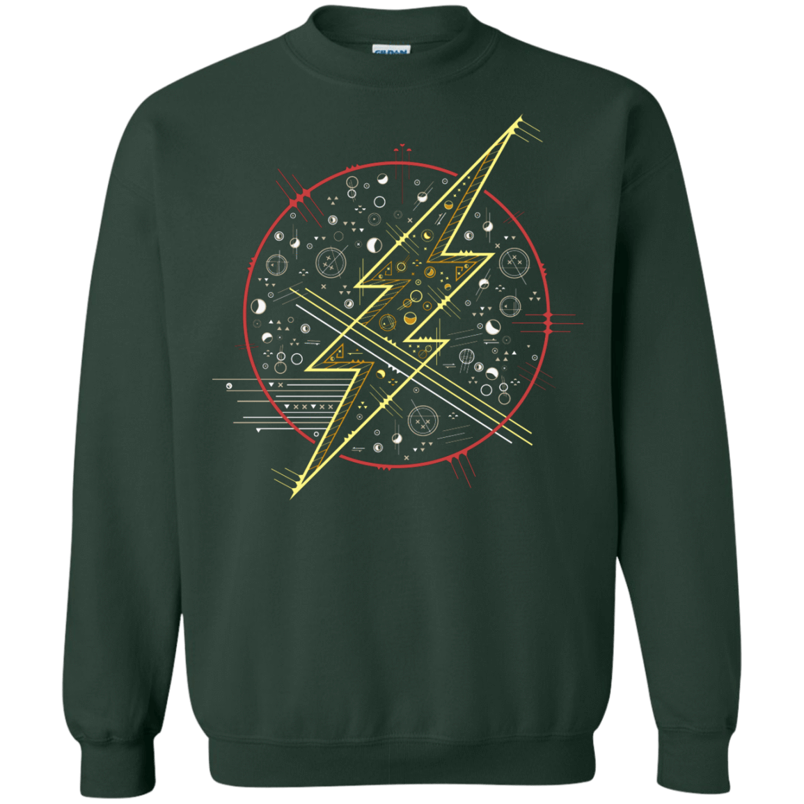 Sweatshirts Forest Green / S Tech Flash Crewneck Sweatshirt