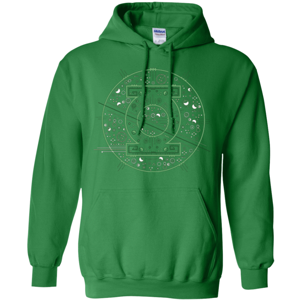 Sweatshirts Irish Green / Small Tech lantern Pullover Hoodie