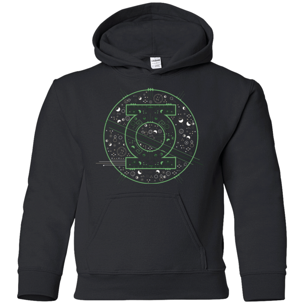 Sweatshirts Black / YS Tech lantern Youth Hoodie