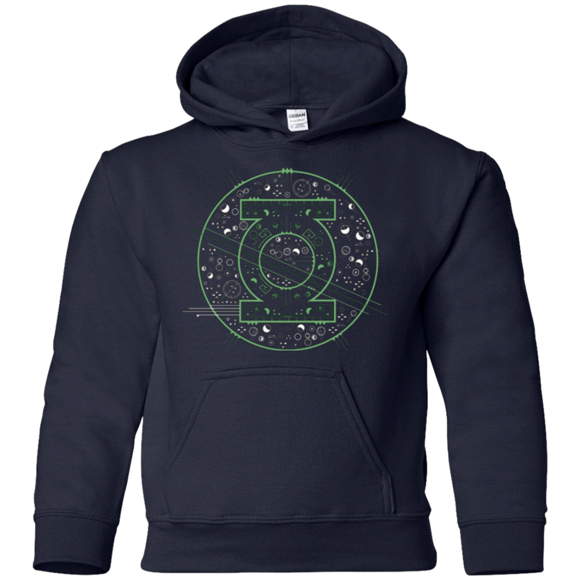 Sweatshirts Navy / YS Tech lantern Youth Hoodie