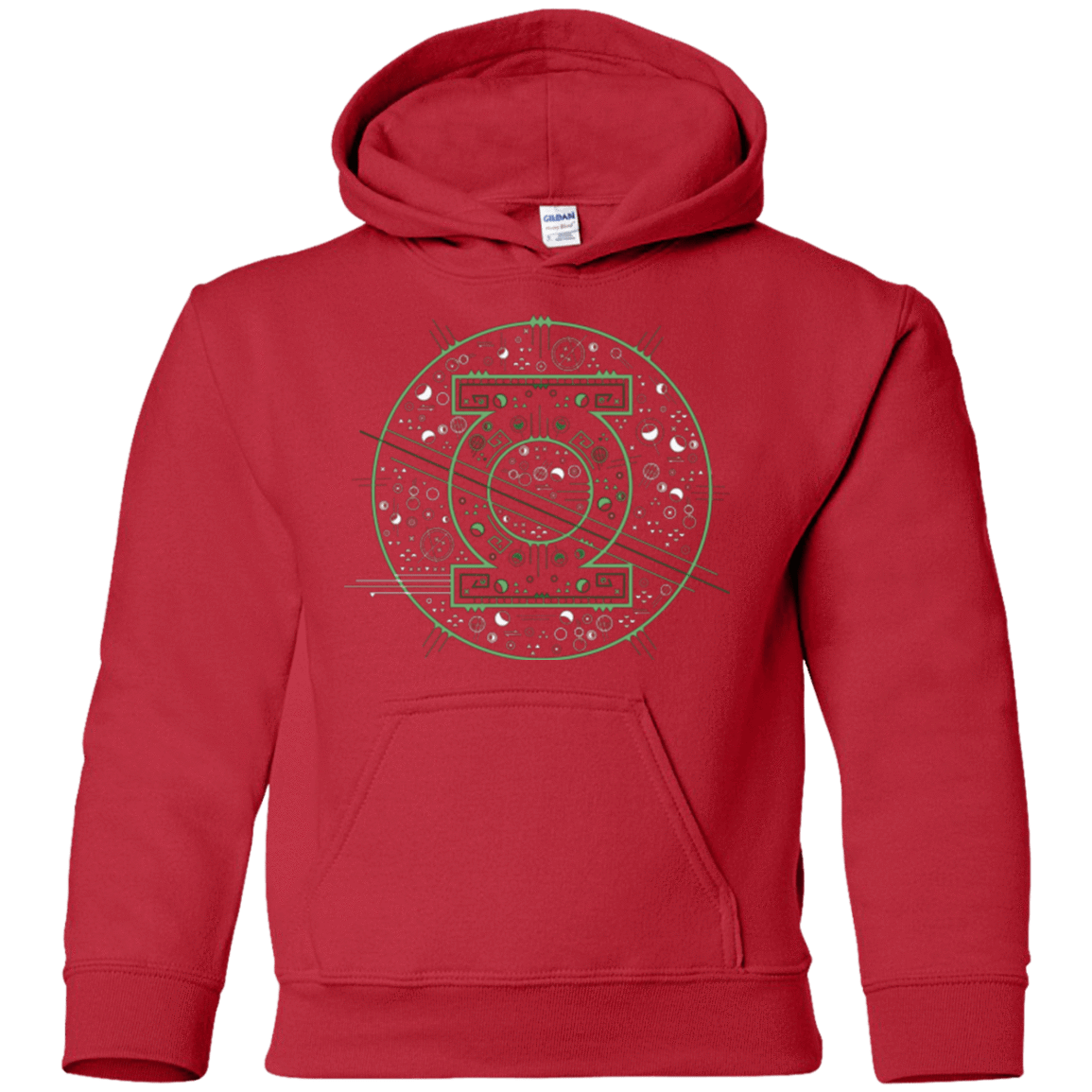 Sweatshirts Red / YS Tech lantern Youth Hoodie