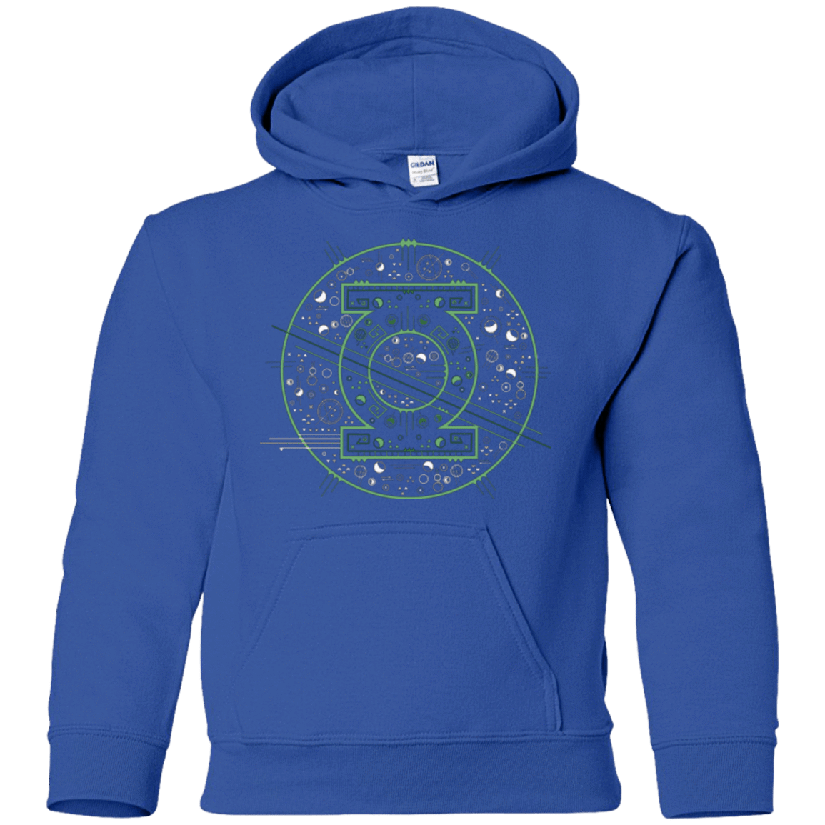 Sweatshirts Royal / YS Tech lantern Youth Hoodie